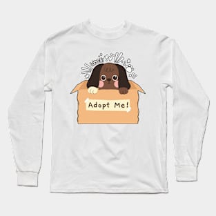 Funny international dog day Woof Long Sleeve T-Shirt